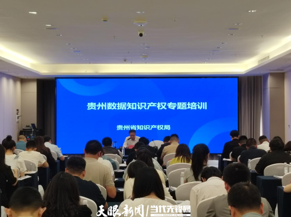 汇利资本 贵州省知识产权局举办数据知识产权专题培训