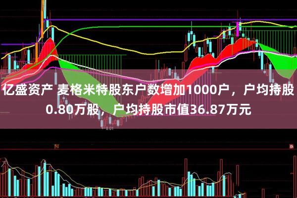 亿盛资产 麦格米特股东户数增加1000户，户均持股0.80万股，户均持股市值36.87万元