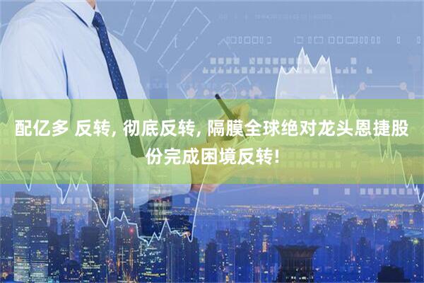 配亿多 反转, 彻底反转, 隔膜全球绝对龙头恩捷股份完成困境反转!